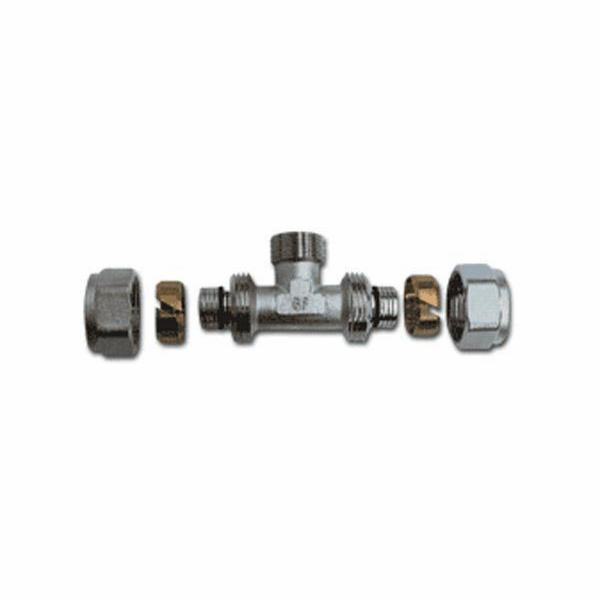 Upínací T-kus 1060, 3/4" x 20 mm, vnější závit