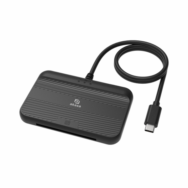 AKASA čtečka karet AK-CR-15BK, externí, USB