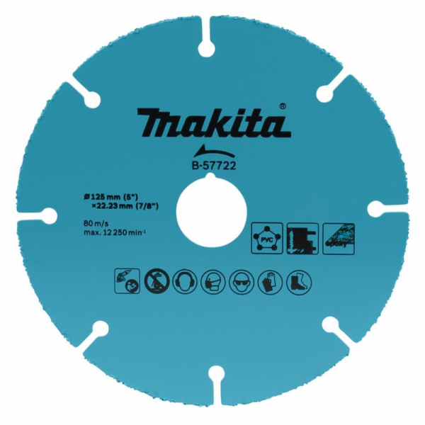 Diamantový řezný kotouč Makita B-57722 125 x 2 x 22,23