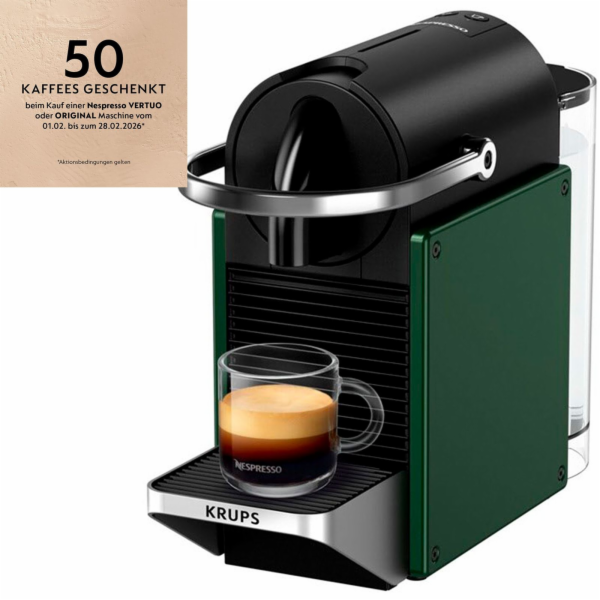 Nespresso XN 3063  Pixie Coffee Machine  green   by Krups