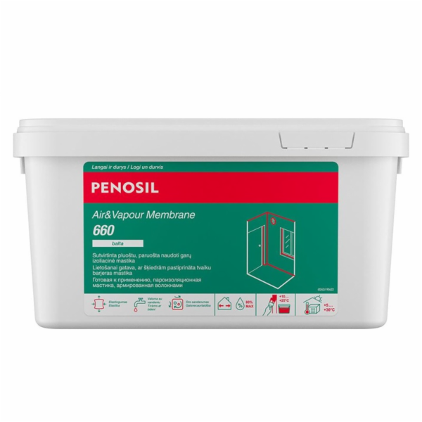 Mastic Penosil Air/Vapour 660, bílý, 5kg