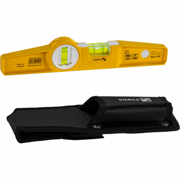 Stabila Vodováha Stabila, řada 81 S, 25 cm, s pouzdrem