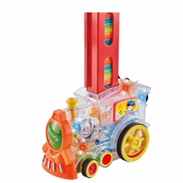 Vzdělávací hračka Domino Train MX0427071