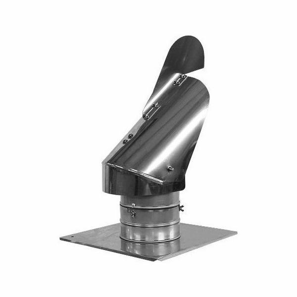 SpiroFlex Ploutev 200 rotoflex se střešní deskou UNI (S)