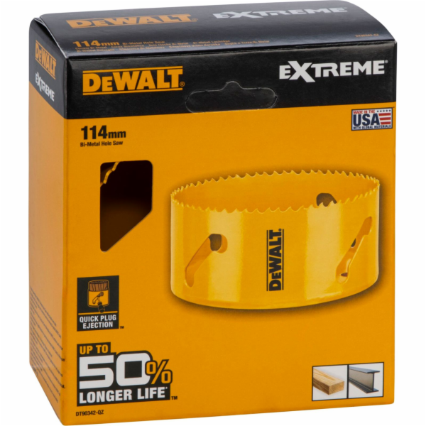 Dewalt  BIMETALOVÁ DĚROVÁ PILA 114mm