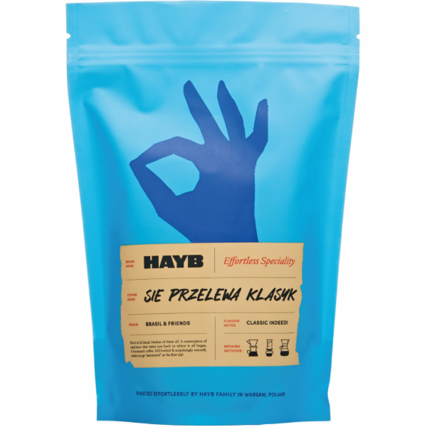 HAYB Kávová zrna HAYB - Pour Over Classic Filter Blend 500g