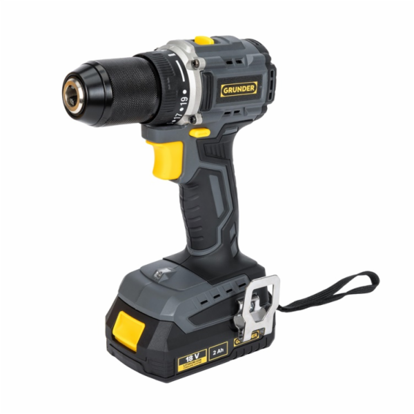 GRUNDER CD-B0A18 Aku vrtačka, 18V, 2 Ah