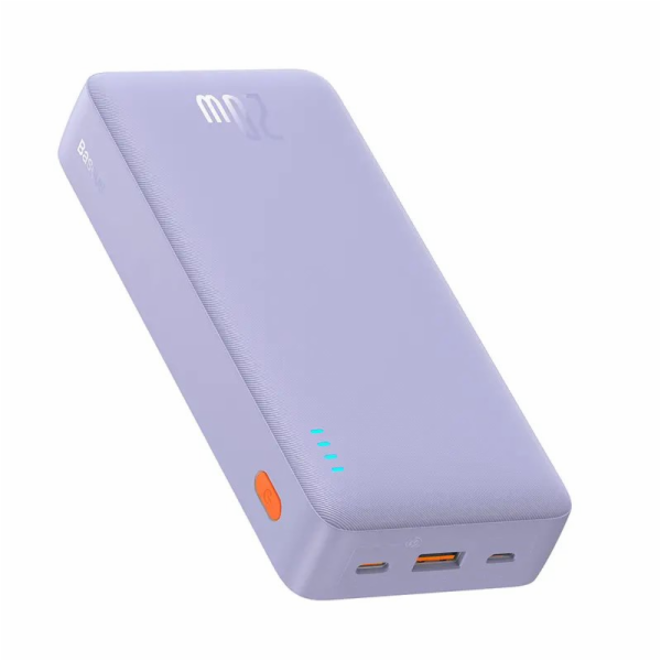 Baseus Airpow - powerbank 20000 mAh 20W (fialová)