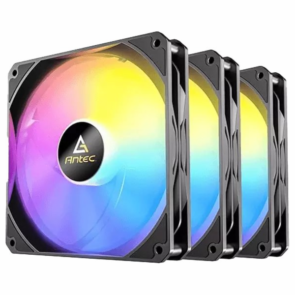 Antec P12 120mm PWM ARGB černý ventilátor (3 ks)