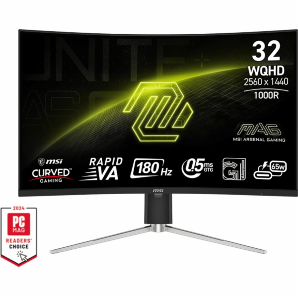 MSI Gaming MAG 325CQRF QD E2/ 31,5" zakřivený/ 2560x1440 ...