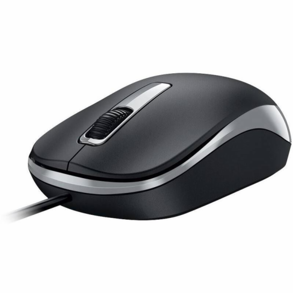 GENIUS DX-125S Silent, Optická myš, USB-A, čierna