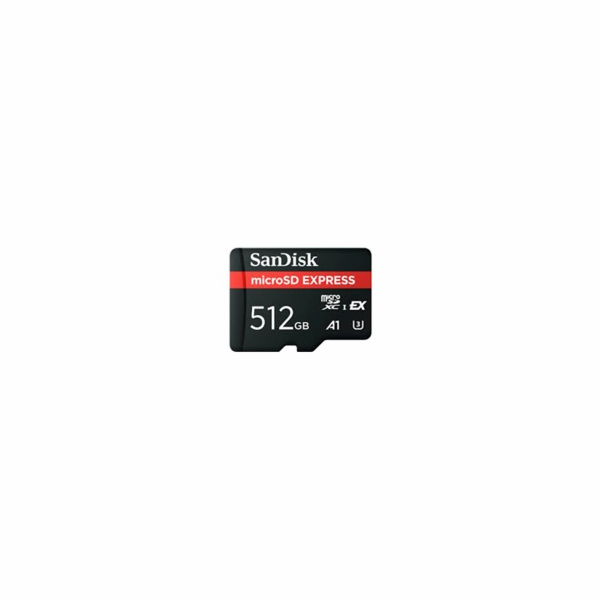 SanDisk micro SDXC karta 512GB Express (880/650 MB/s,  A1...