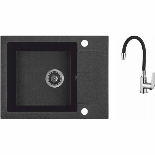 Laveo AQ.901-1013012 / AQUAFORM / MARANELLO / Dřez z šedé...