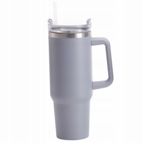 Basic Velký termohrnek z nerezové oceli, 1,2 l