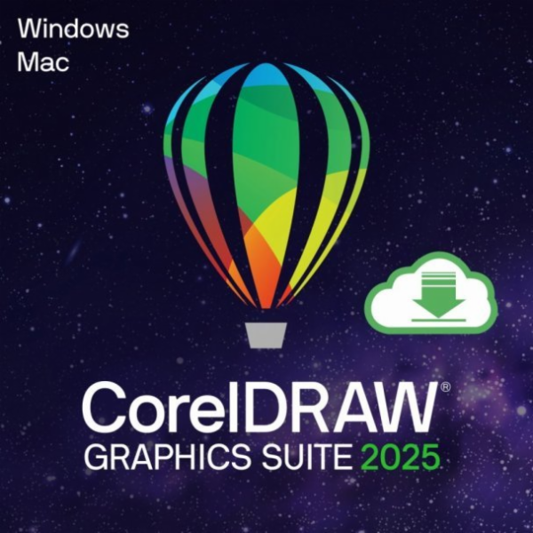 CorelDRAW Graphics Suite 2025 Multi Language - Windows/Ma...