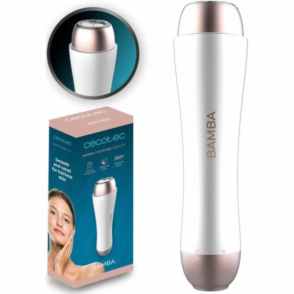 Epilátor Cecotec, 4447, Bamba SkinCare, na obličej, kruho...