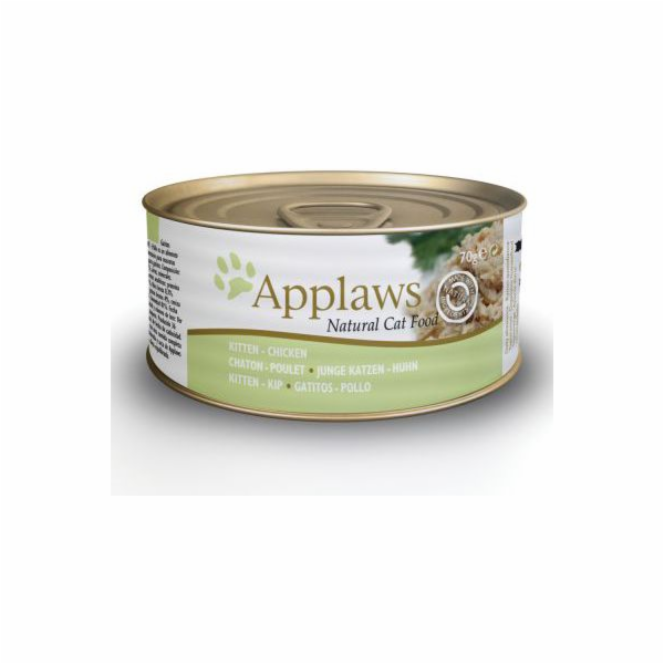 APPLAWS Kitten Chicken in jelly - mokré krmivo pro kočky ...