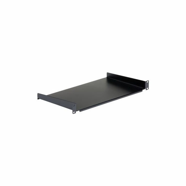 Startech 1U Fixed Server Rack Mount Shelf, 10in Deep Stee...