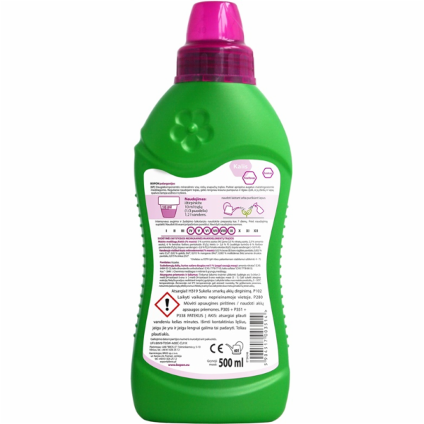 Hnojivo pro muškáty Biopon, tekuté, 0,5 l