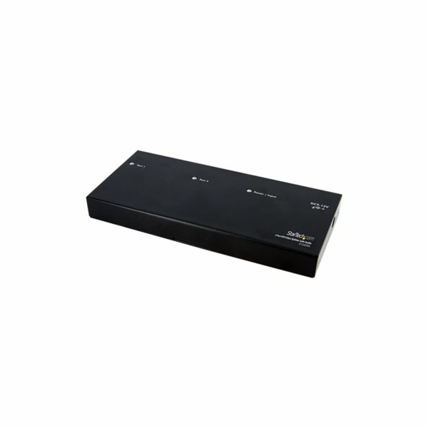 Startech 2 Port DVI Video Splitter with Audio - DVI Split...