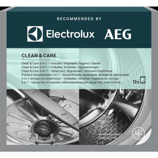 Příprava pračky a myčky nádobí ELECTROLUX M2GCP121