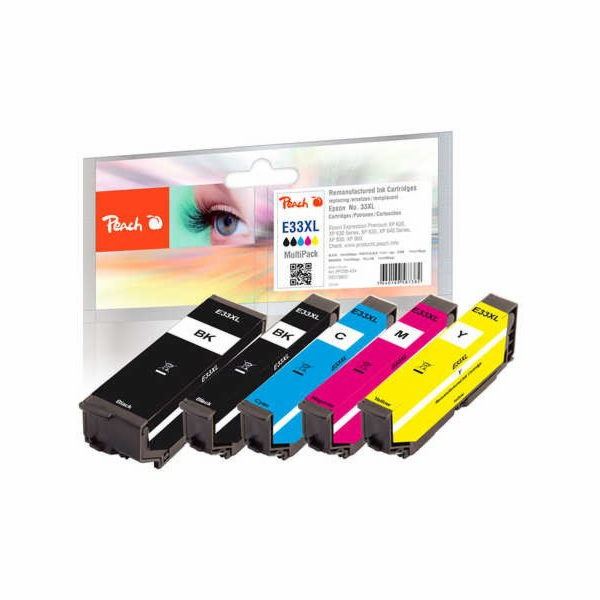Peach Repasovaná kazeta Patrone Epson č. 33XL T3357, více...