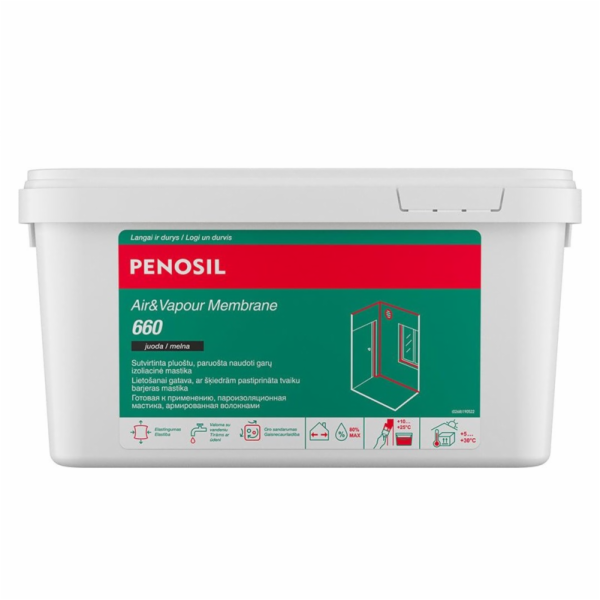 PENOSIL Tmel AIR/VAPOUR 660 černý 5 kg