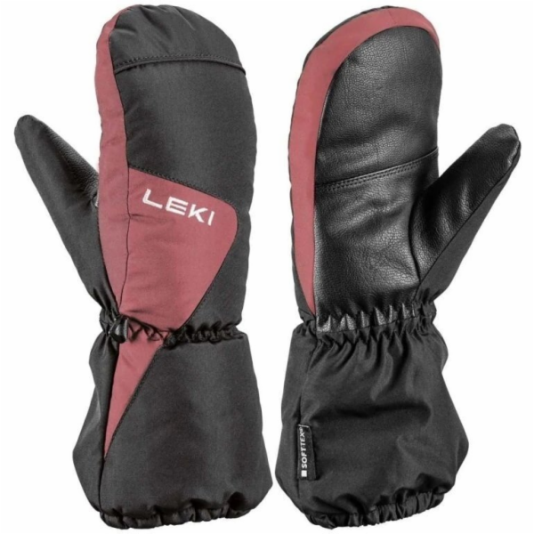 Leki GLOVES Nevio Junior Mitt černá růže 6.0