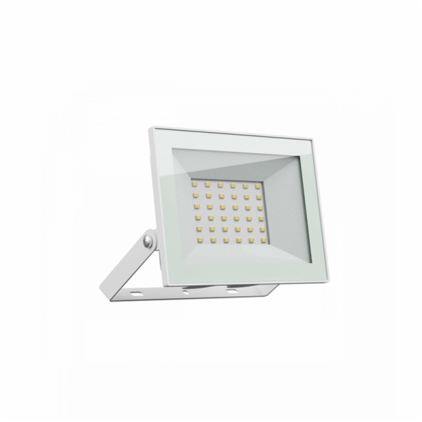 VENKOVNÍ LED PODLAHOVÉ SVÍTIDLO 30W 230V NW IP65 BÍLÉ