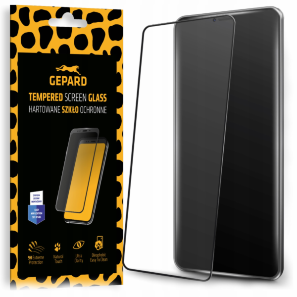 Gepard Tvrzené sklo Edge Full Glue černé pro Tecno Spark 20P