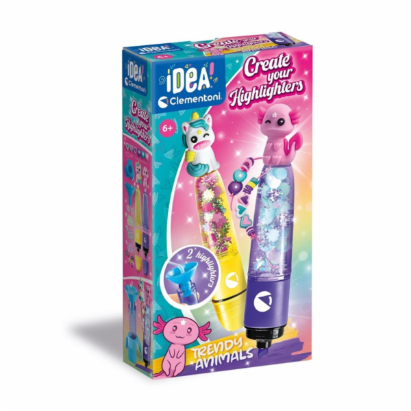 Kreativní sada Clementoni Zvířátka Pera 18874