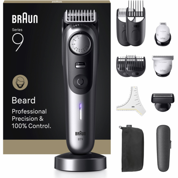Zastřihovač vousů Braun Series 9 BT9560, lithium-iontová ...