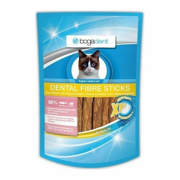 BOGAR Bogadent Dental fibre sticks Salmon - pamlsek pro k...