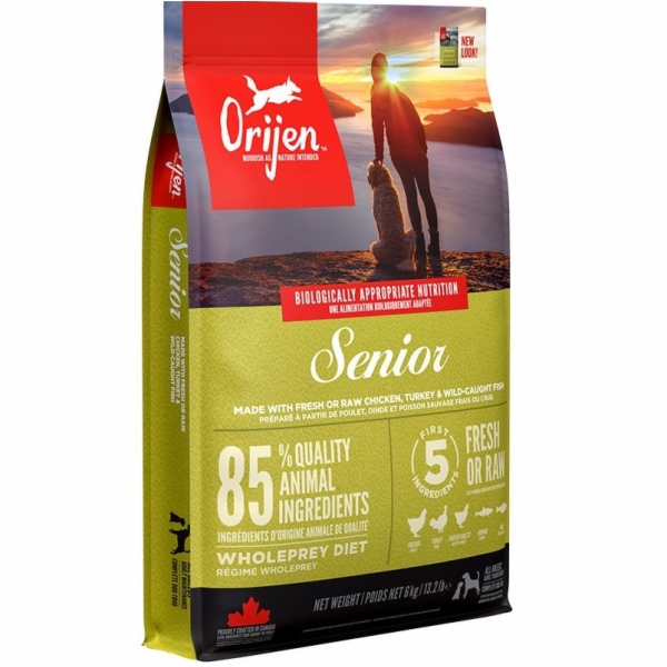 ORIJEN Senior - suché krmivo pro psy - 6kg