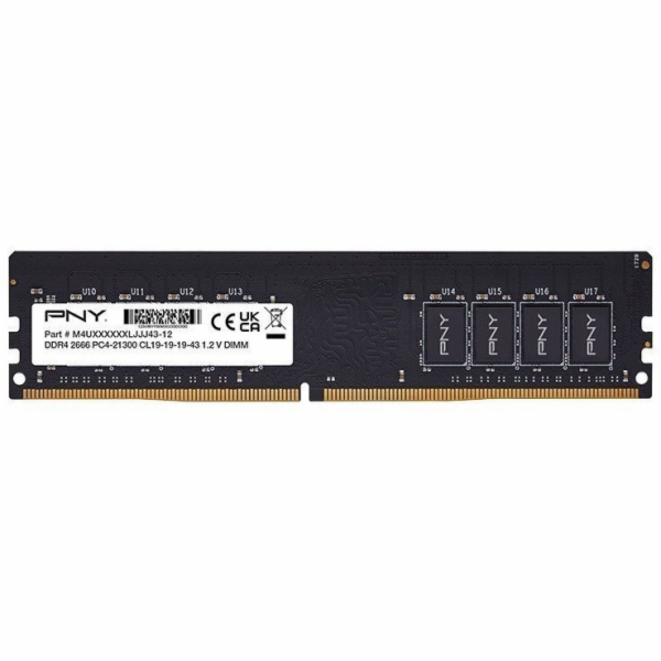 PNY MD8GSD43200-SB paměťový modul 8 GB 1 x 8 GB DDR4 288-...