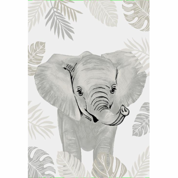 Koberec Domoletti Elio kids 2297 260 bílá/šedá 170 x 120