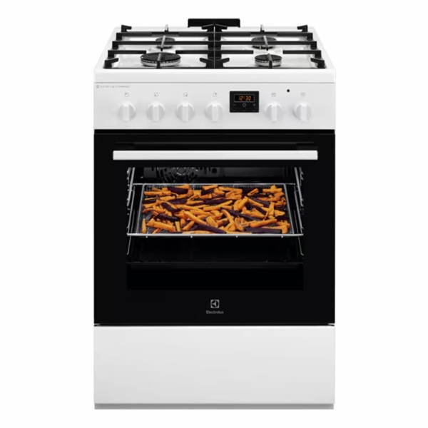 Plynový sporák s elektrickou troubou Electrolux LKK660220W