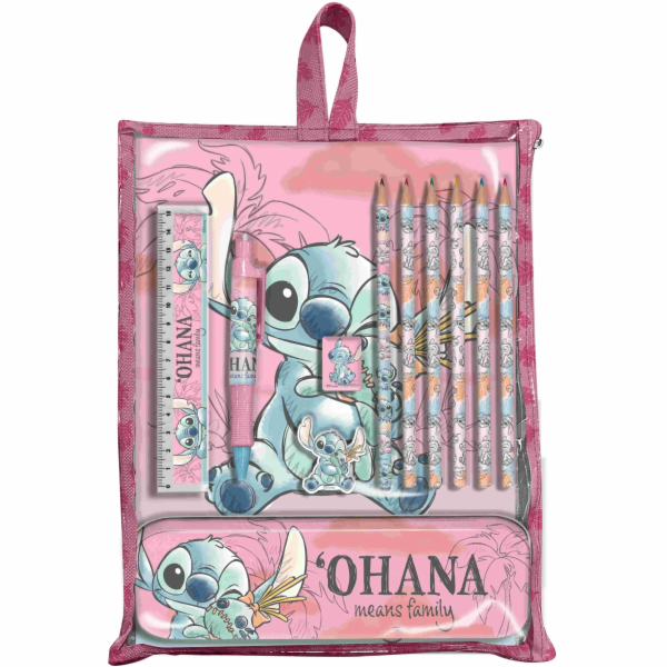 Kids Euroswan Sada 12 psacích potřeb Stitch