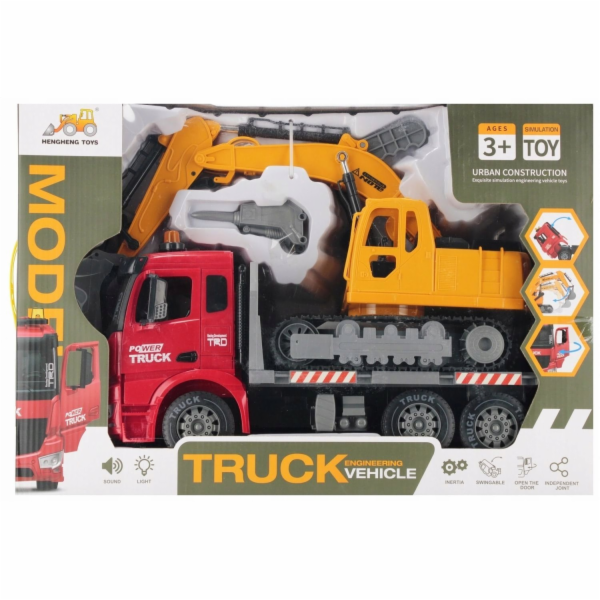 Mega Creative Nákladní autobagr B/O 48X34X18 MC WB 12