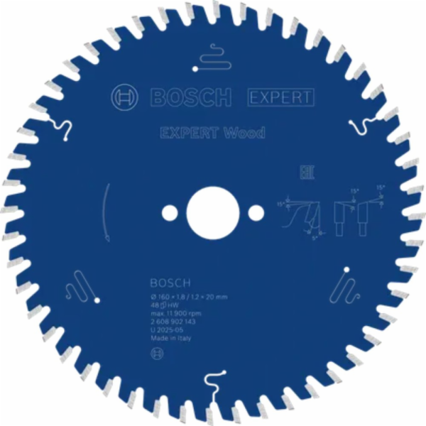 Bosch PILOVÝ KOTOUČ EX WO H 160x20-48
