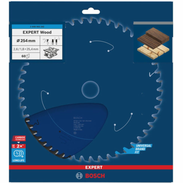 Bosch PILOVÝ KOTOUČ EX WO T 254x25,4-60