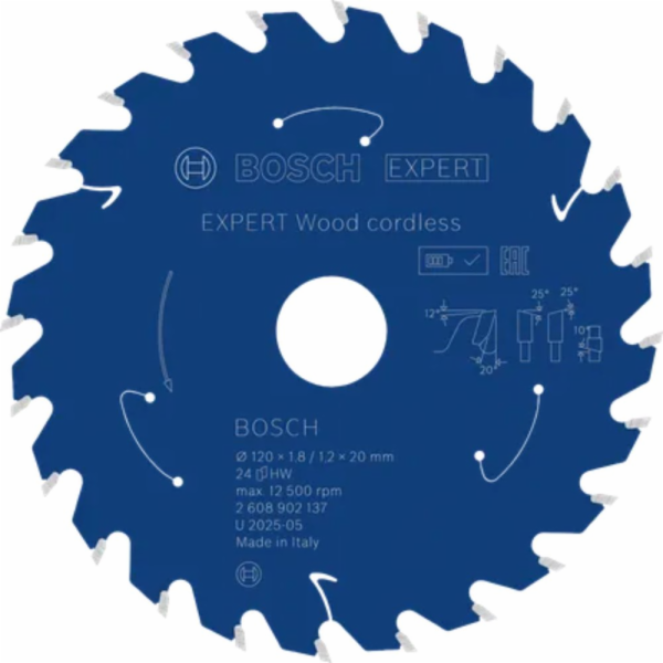 BOSCH PILOVÝ KOTOUČ EX WO H 120x20-24