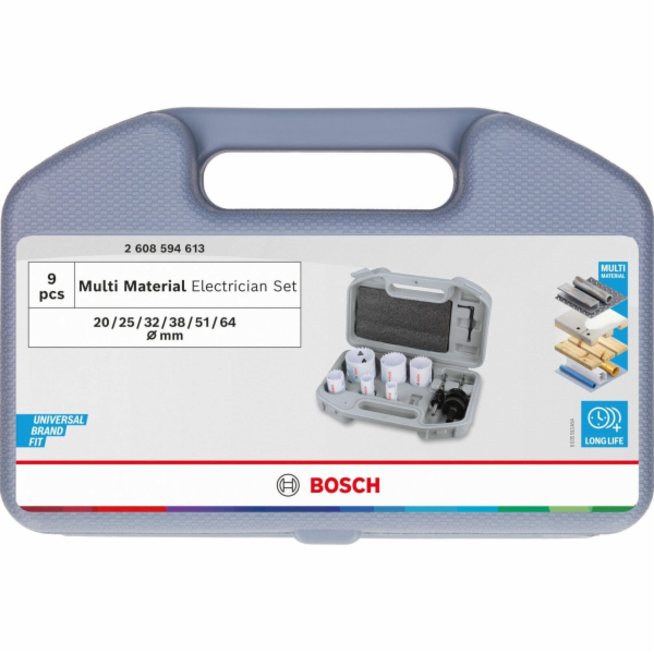 Bosch SADA PILY T MM B 9p SET