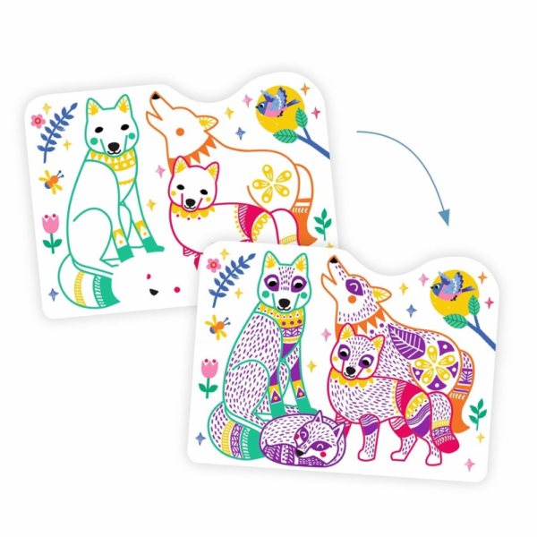 Kreativní sada Djeco Magic Coloring