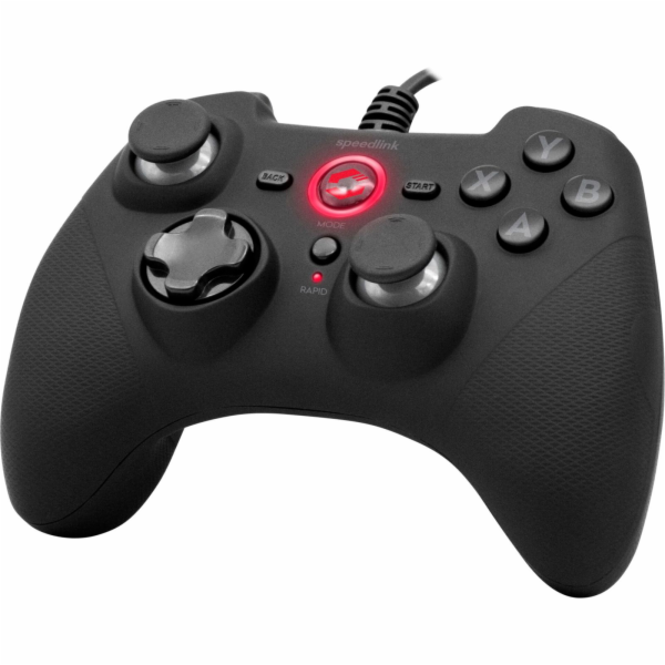 SPEEDLINK Rait Gamepad pro PC/PS3/Switch/OLED, rubber-black