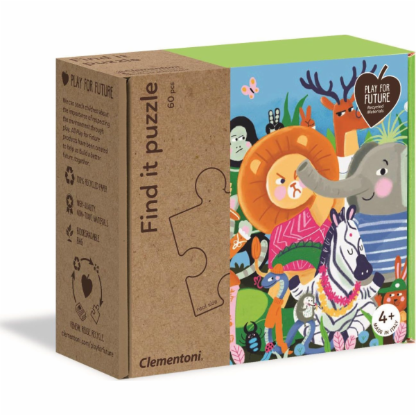 Clementoni - Puzzle 60 Safari