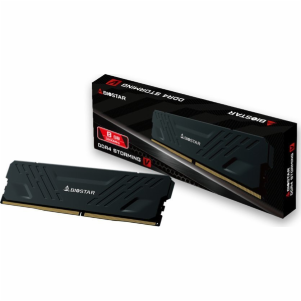 Paměť DDR4 Biostar 8 GB 3200 MHz Heatsink Storming Vserie...