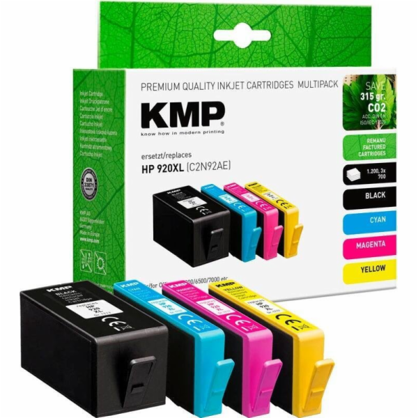 KMP Printtechnik AG Repasovaný KMP Patron HP č. 920XL Mul...