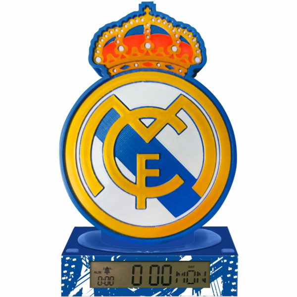  3D lampa s budíkem Hala Madrid Anthem
