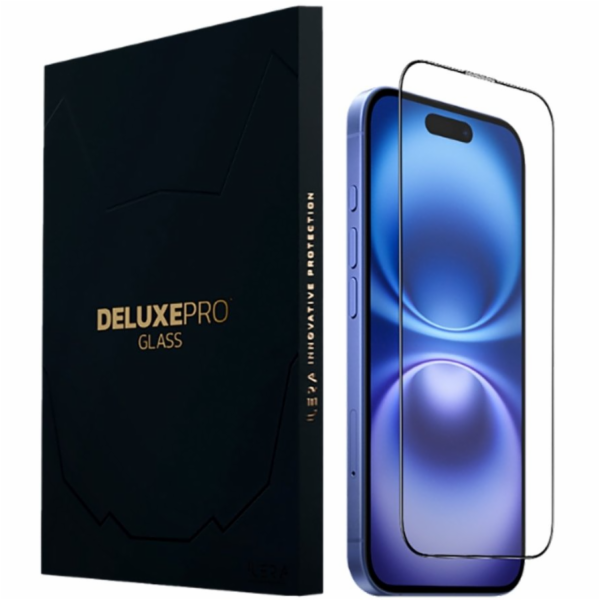 iLera Originální ochranné sklo DeLuxe pro iPhone 16 Plus